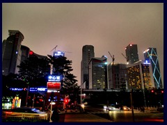 Futian District by night.